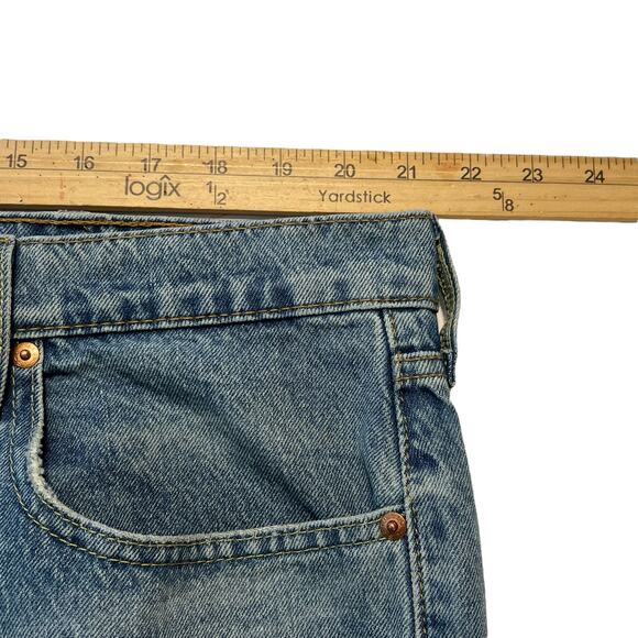 Levi’s 502 tapered jeans Custom Pattern Size 42x30 - Picture 8 of 11